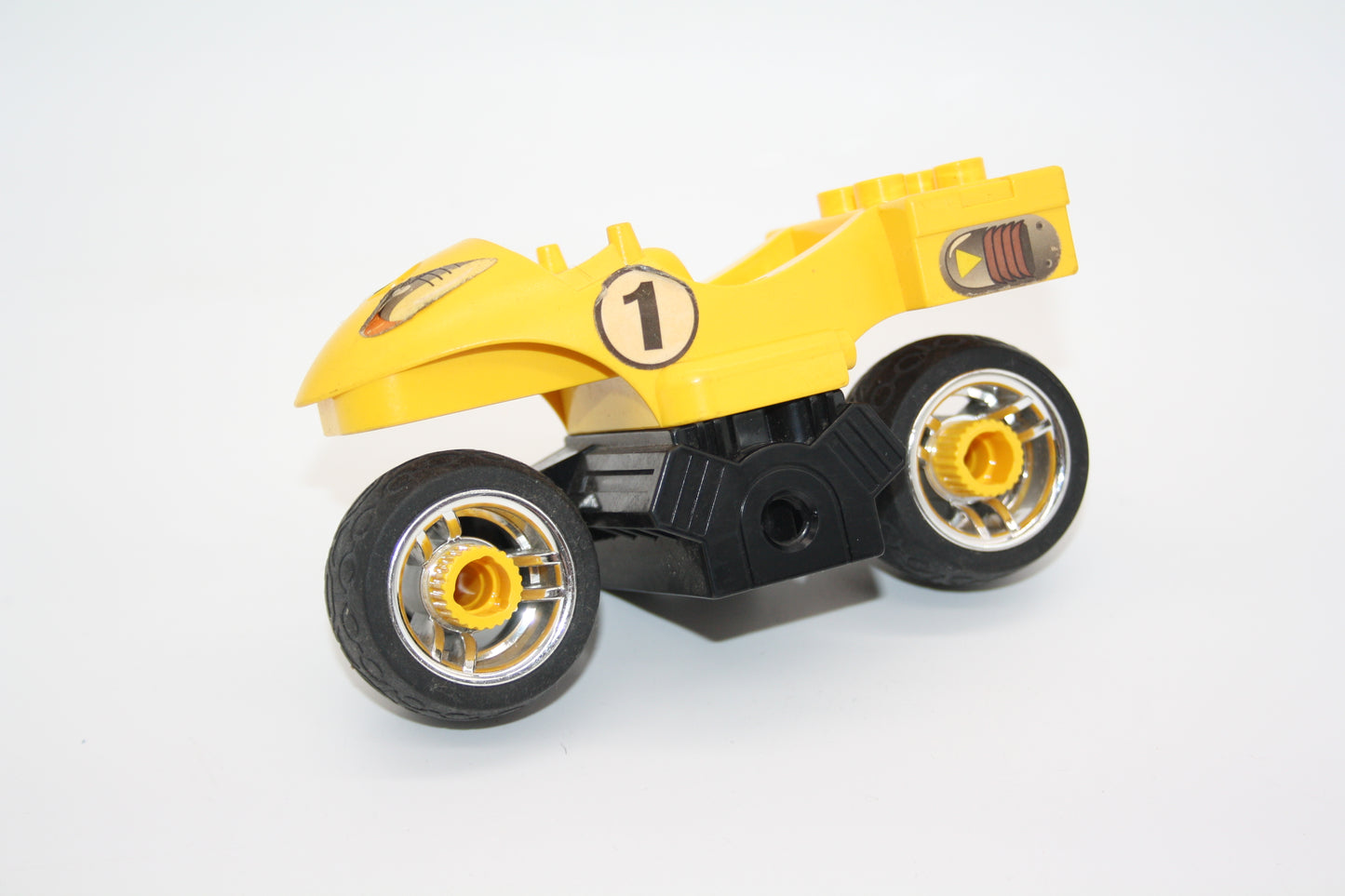 Duplo Toolo - Motorrad mit Montierbaren Rädern - blau-grün - Auto/PKW - Fahrzeuge