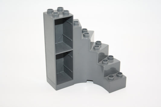 Duplo - Wendeltreppe - grau - Einrichtung - Bauelement